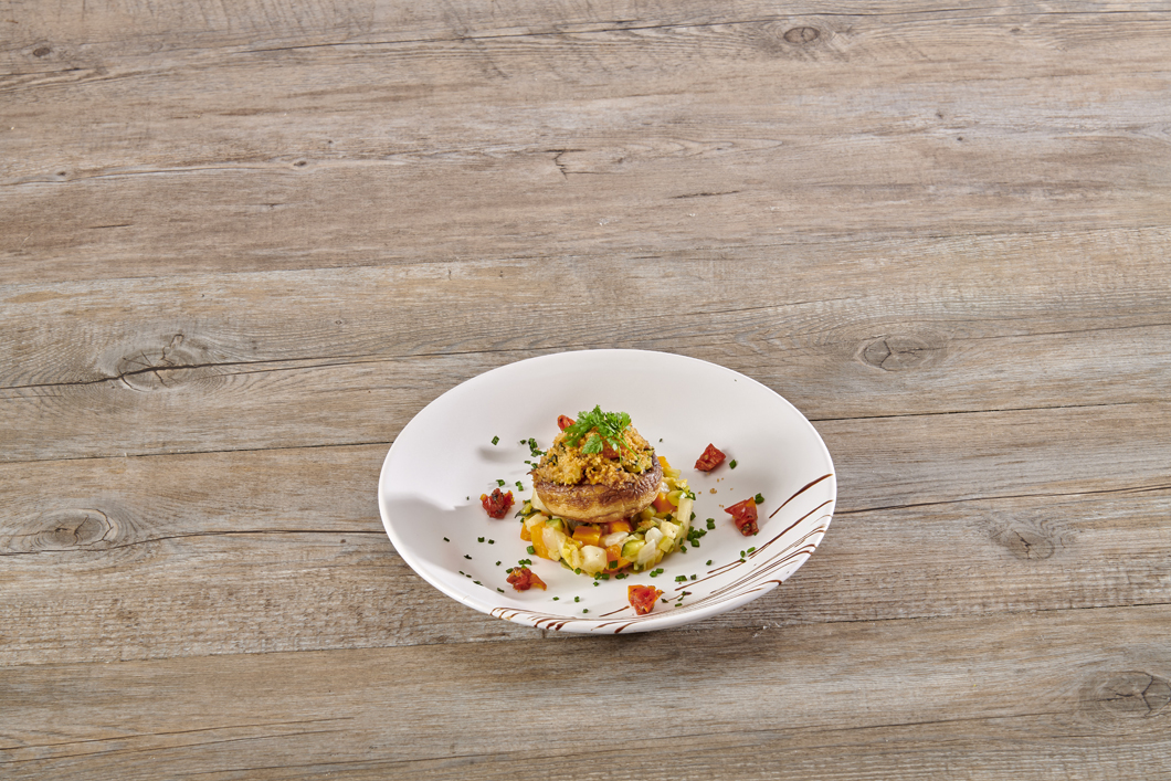 Gros Champignons Farcis