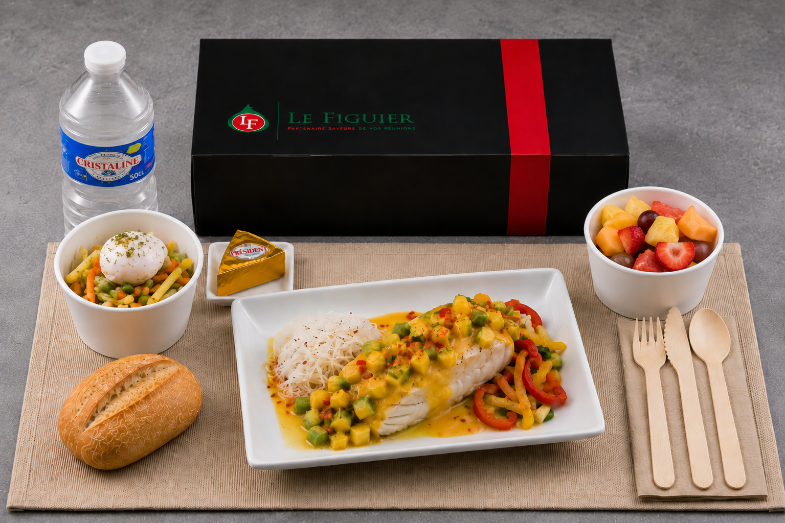 Plateaux Repas Speciaux LE SANS LACTOSE SANS GLUTEN